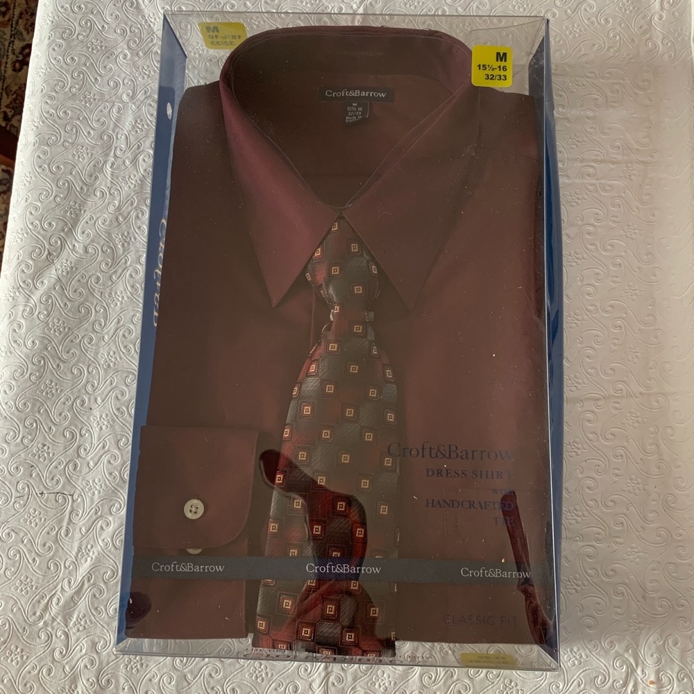 Dress Shirt and Tie Set 👔